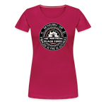 Camiseta premium mujer | Arte Runas The Northern Black Forge - rosado oscuro