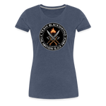 Camiseta premium mujer | Team Blacksmiths weapons The Northern Black Forge - azul jaspeado