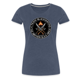 Camiseta premium mujer | Team Blacksmiths weapons The Northern Black Forge - azul jaspeado