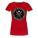 Camiseta premium mujer | Team Blacksmiths weapons The Northern Black Forge - rojo