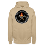 Sudadera clásica | Team Blacksmiths knife The Northern Black Forge by Arte Runas - beige