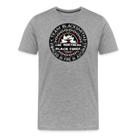 Camiseta prémium hombre | Team Blacksmiths The Northern Black Forge - gris jaspeado