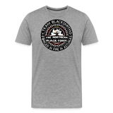 Camiseta prémium hombre | Team Blacksmiths The Northern Black Forge - gris jaspeado