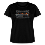 Camiseta premium mujer | KnifeMaker The Northern Black Forge - negro