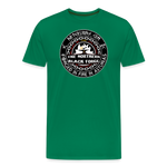 Camiseta prémium hombre | Arte Runas The Northern Black Forge - verde 