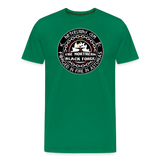 Camiseta prémium hombre | Arte Runas The Northern Black Forge - verde 