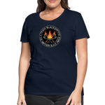 Camiseta premium mujer | Team Blacksmiths axes The Northern Black Forge - azul marino