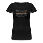 Camiseta premium mujer | KnifeMaker The Northern Black Forge - negro