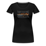 Camiseta premium mujer | KnifeMaker The Northern Black Forge - negro