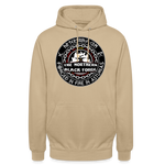 Sudadera con capucha clásica | Arte Runas The Northern Black Forge - beige