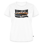 Camiseta premium mujer | KnifeMaker The Northern Black Forge - blanco