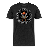 Camiseta prémium hombre | Team Blacksmiths weapons The Northern Black Forge - antracita