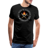 Camiseta prémium hombre | Team blacksmith knife The Northern Black Forge - negro