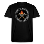 Camiseta prémium hombre | Team blacksmith knife The Northern Black Forge - negro