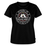 Camiseta premium mujer | Arte Runas The Northern Black Forge - negro