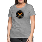 Camiseta premium mujer | Team Blacksmiths axes The Northern Black Forge - gris jaspeado