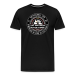 Camiseta prémium hombre | Arte Runas The Northern Black Forge - negro