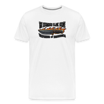 Camiseta prémium hombre | KnifeMaker The Northern Black Forge - blanco