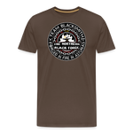 Camiseta prémium hombre | Team Blacksmiths The Northern Black Forge - marrón noble