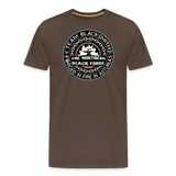 Camiseta prémium hombre | Team Blacksmiths The Northern Black Forge - marrón noble