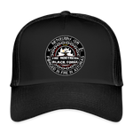 Gorra de malla - Arte Runas The Northern Black Forge - negro/negro