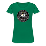 Camiseta premium mujer | Arte Runas The Northern Black Forge - verde 