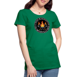 Camiseta premium mujer | Team Blacksmiths axes The Northern Black Forge - verde 