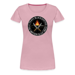 Camiseta premium mujer | Team Blacksmiths knife The Northern Black Forge - rosa claro