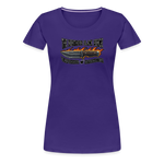 Camiseta premium mujer | KnifeMaker The Northern Black Forge - púrpura