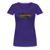 Camiseta premium mujer | KnifeMaker The Northern Black Forge - púrpura