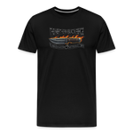 Camiseta prémium hombre | KnifeMaker The Northern Black Forge - negro