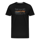 Camiseta prémium hombre | KnifeMaker The Northern Black Forge - negro