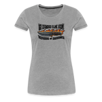 Camiseta premium mujer | KnifeMaker The Northern Black Forge - gris jaspeado