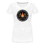 Camiseta premium mujer | Team Blacksmiths axes The Northern Black Forge - blanco