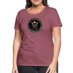 Camiseta premium mujer | Team Blacksmiths weapons The Northern Black Forge - malva