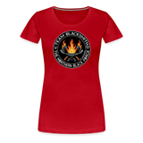 Camiseta premium mujer | Team Blacksmiths axes The Northern Black Forge - rojo