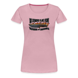 Camiseta premium mujer | KnifeMaker The Northern Black Forge - rosa claro