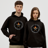 Sudadera clásica | Team Blacksmiths knife The Northern Black Forge by Arte Runas - negro