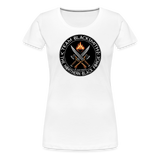 Camiseta premium mujer | Team Blacksmiths weapons The Northern Black Forge - blanco