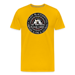 Camiseta prémium hombre | Team Blacksmiths The Northern Black Forge - amarillo sol