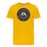 Camiseta prémium hombre | Team Blacksmiths The Northern Black Forge - amarillo sol