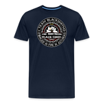 Camiseta prémium hombre | Team Blacksmiths The Northern Black Forge - azul marino