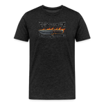 Camiseta prémium hombre | KnifeMaker The Northern Black Forge - antracita