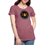 Camiseta premium mujer | Team Blacksmiths axes The Northern Black Forge - malva