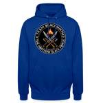 Sudadera clásica | Team Blacksmiths weapons The Northern Black Forge by Arte Runas - azul royal