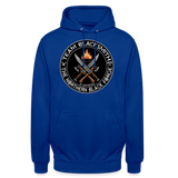 Sudadera clásica | Team Blacksmiths weapons The Northern Black Forge by Arte Runas - azul royal