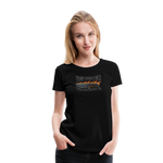 Camiseta premium mujer | KnifeMaker The Northern Black Forge - negro