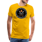 Camiseta prémium hombre | Team Blacksmiths weapons The Northern Black Forge - amarillo sol