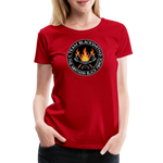 Camiseta premium mujer | Team Blacksmiths axes The Northern Black Forge - rojo