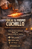 Tarjeta regalo curso de forja - Taller de forjar un cuchillo desde cero